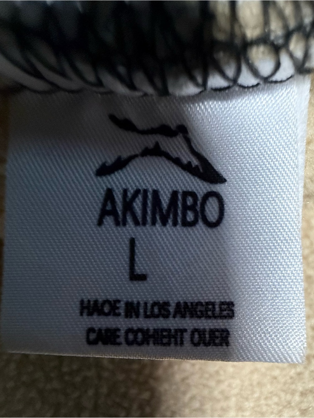 Akimbo Club Hoodie L Camo Realtree Edge Full Zip Fleece Lined Made in LA Organic - Picture 5 of 6